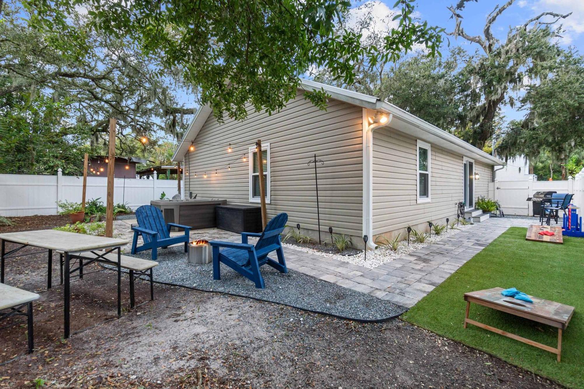 Peaceful Pearl Retreat- 5 Minutes To Downtown, 10 Minutes To Beach 세인트어거스틴 외부 사진